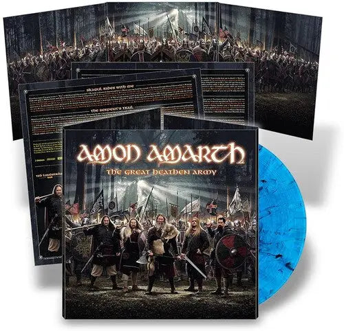 Amon Amarth - The Great Heathen Army [Colored Vinyl, Blue, Black, Gatefold LP Jacket