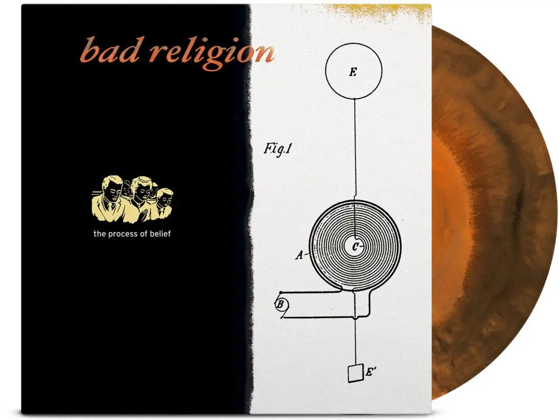Bad Religion - The Process of Belief [Anniversary Edition Orange Colored Vinyl LP]