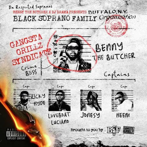 Benny the Butcher & DJ Drama - The Respected Sopranos [Explicit] [Limited Edition Red Vinyl]
