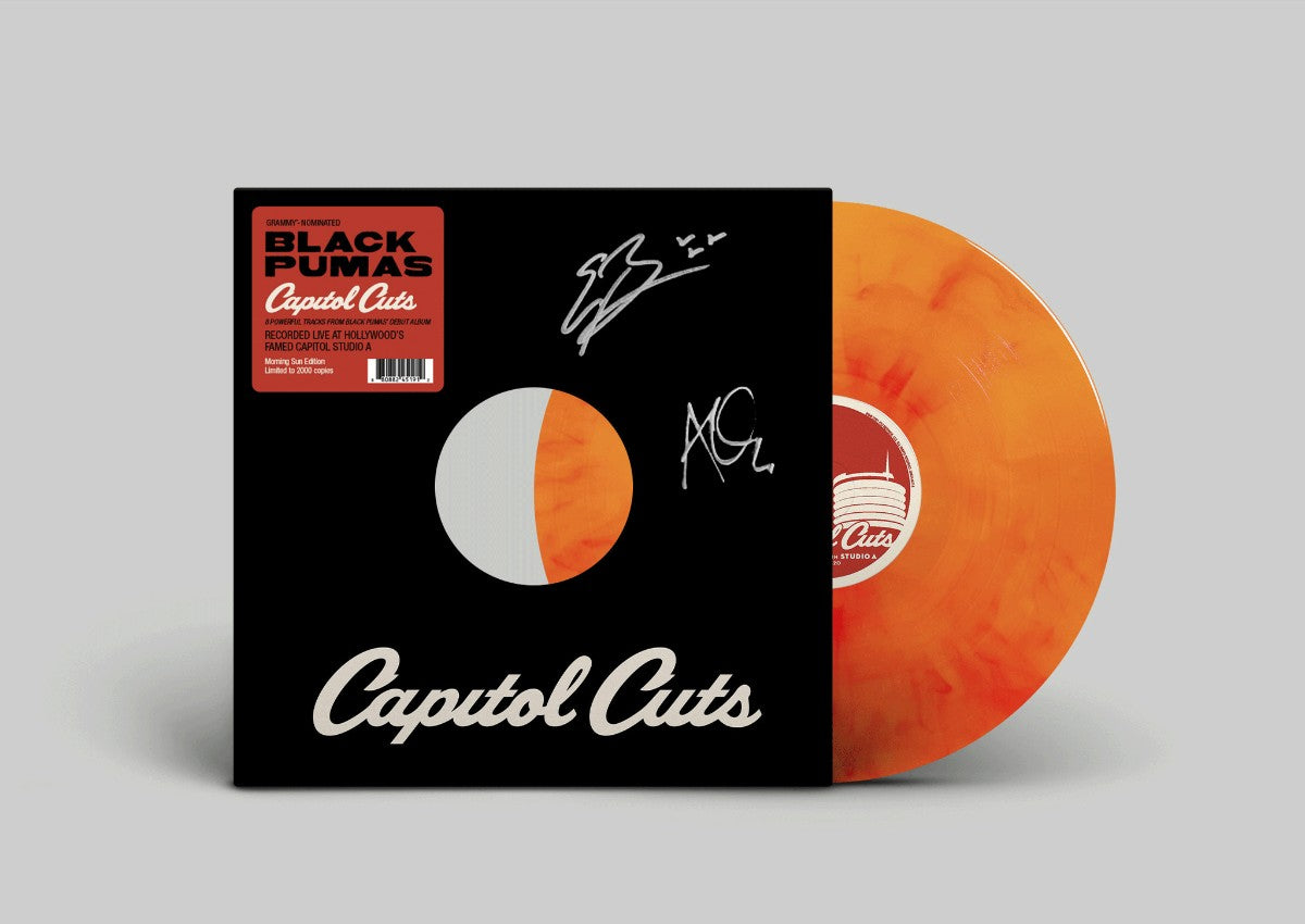 Black Pumas - Capitol Cuts  Live From Studio [Limited Edition Signed Morning Sun Colored LP]