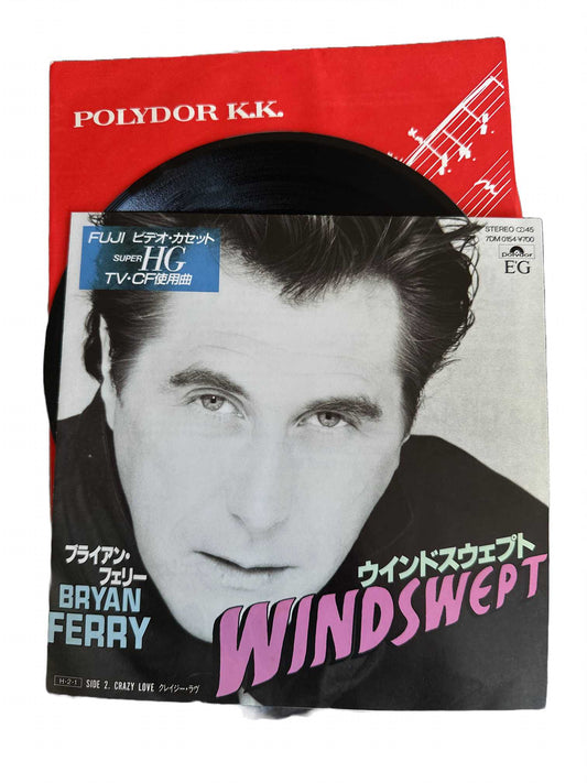 Bryan Ferry - Windswept [Japanese 45 7 Single Vinyl]