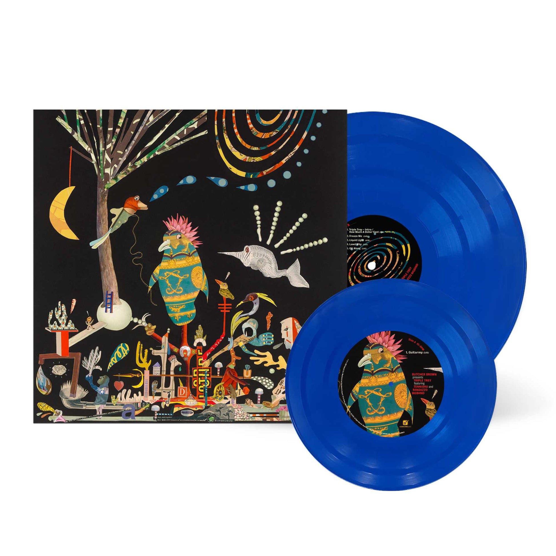 Butcher Brown - Butcher Brown Presents Triple Trey [Limited Edition With Bonus 7 Inch Colored Vinyl Blue Indie Exclusive]
