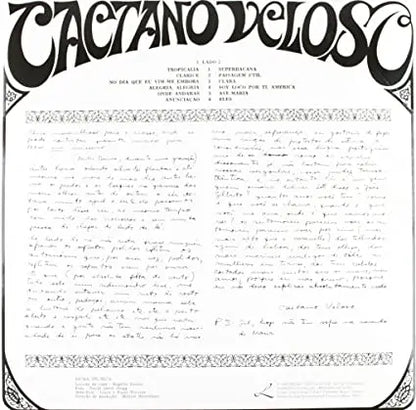 Caetano Veloso - Caetano Veloso (With CD) [Vinyl LP]
