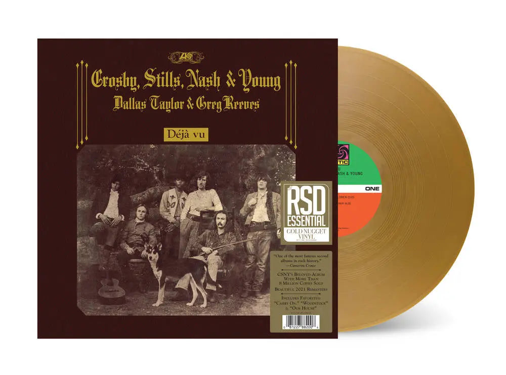 Crosby Stills Nash & Young - Deja Vu [Import Gold Colored Vinyl]