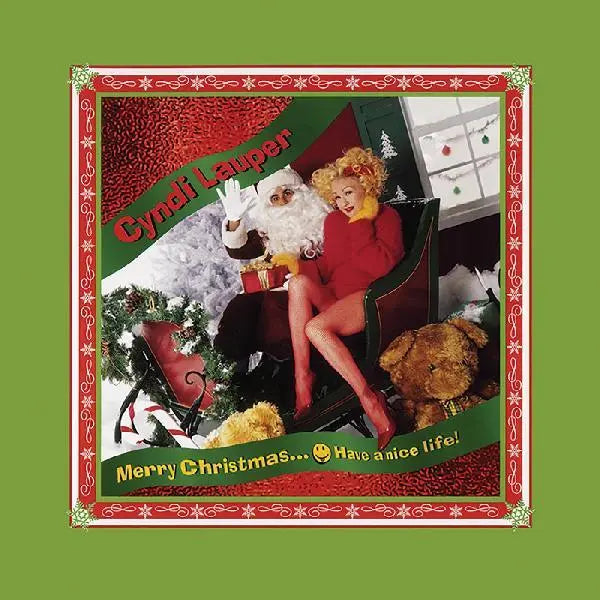 Cyndi Lauper - Merry Christmas…Have a Nice Life! [Clear with Red & White "Candy Cane” Swirl Vinyl LP]