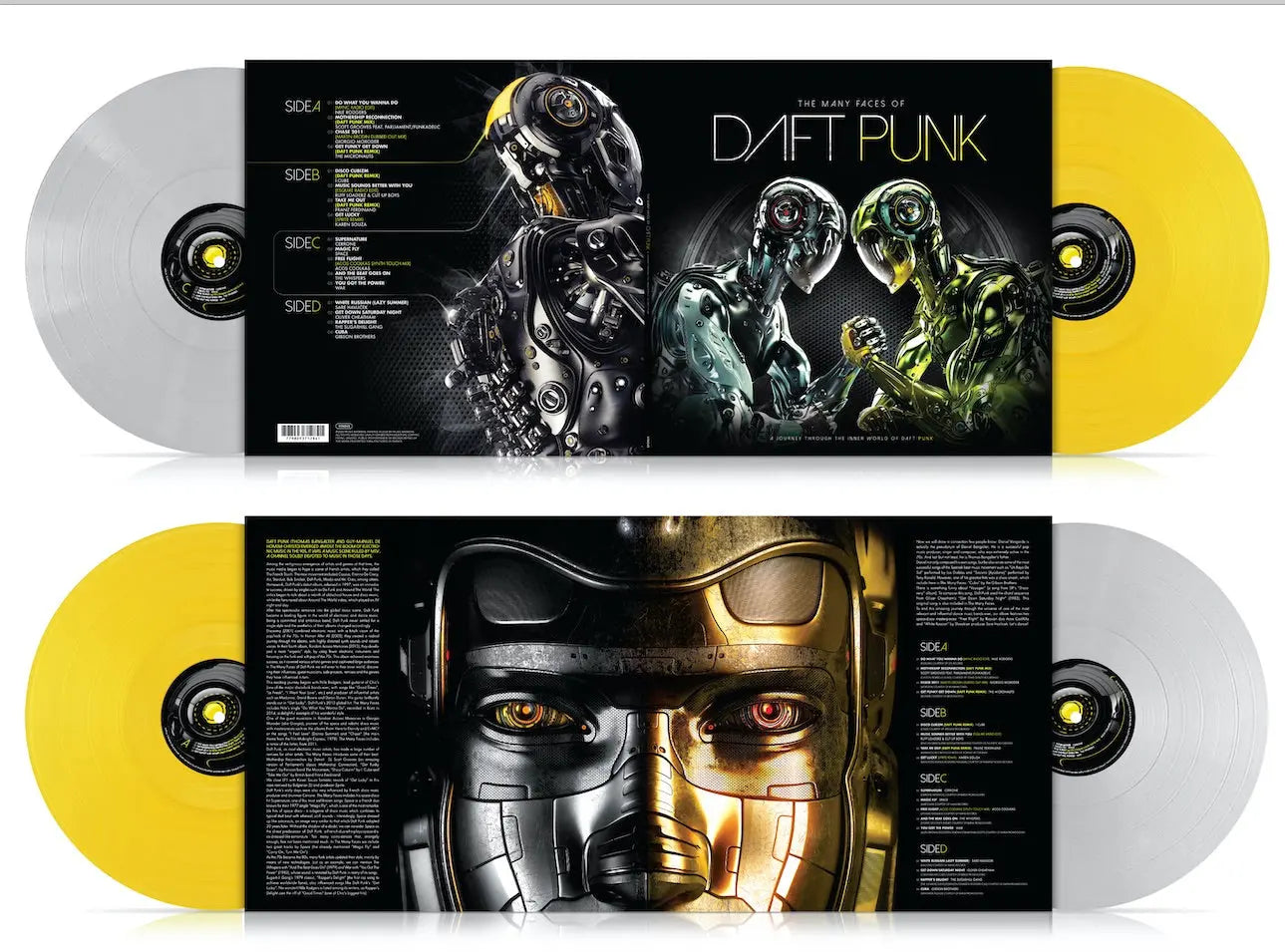 Daft Punk - The Many Faces of Daft Punk (2LP | Color Vinyl) Vinyl
