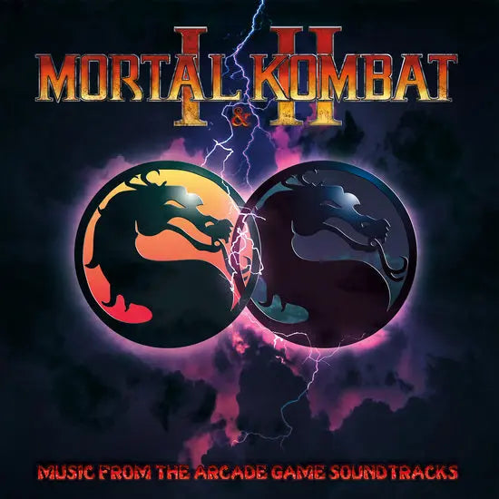 Dan Forden - Mortal Kombat I and II - Music From The Arcade Game Soundtracks [Red & Black Swirl Colored Vinyl LP]