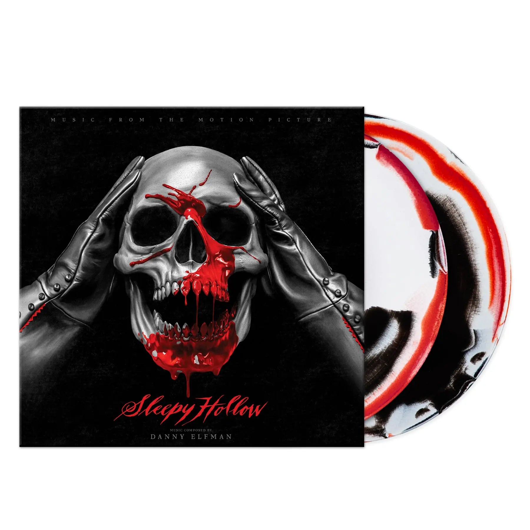 Danny Elfman - Sleepy Hollow: Music From The Motion Picture [180 Gram Skull White & Blood Red & Black Steed Swirl Colored Vinyl 2LP]