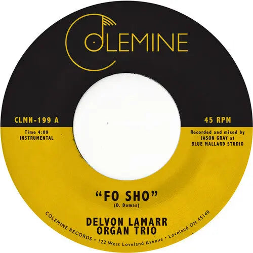 Delvon Lamarr Organ Trio - Fo Sho (7" Vinyl) [Vinyl]