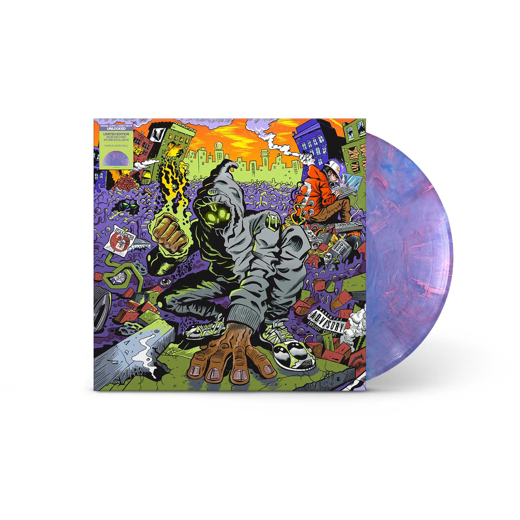 Denzel Curry - Unlocked [Explicit Content Indie Exclusive Limited Edition Purple Colored Vinyl]