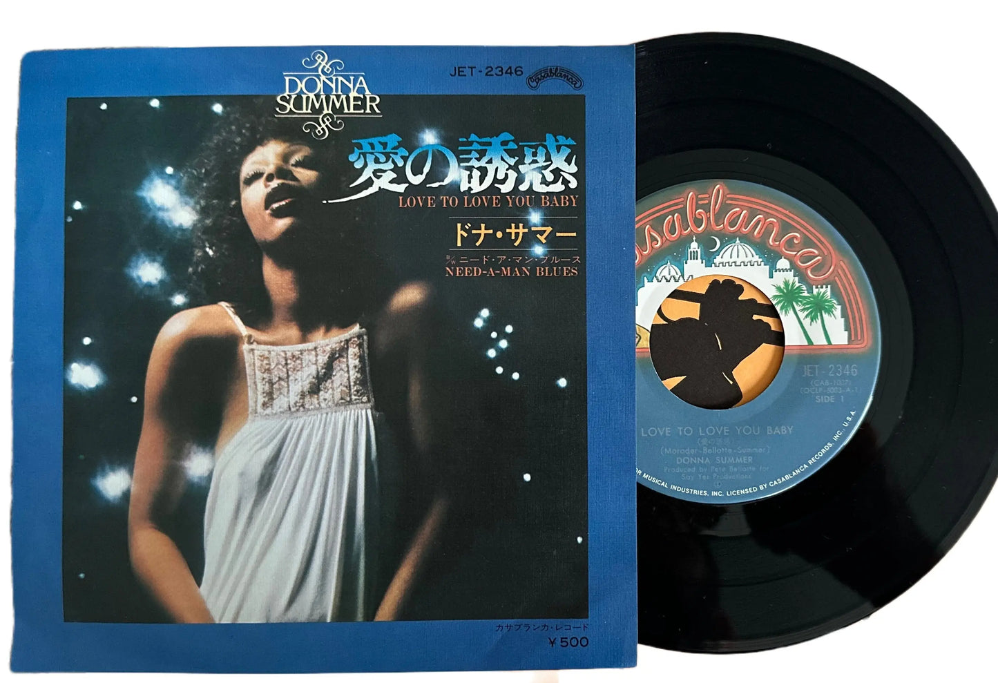 Donna Summer - Love To Love You Baby [Japanese 45 7" Vinyl Single]