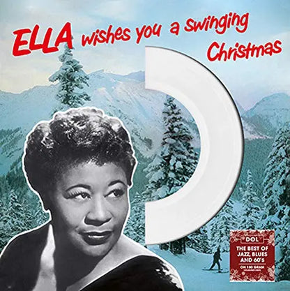 Ella Fitzgerald - Ella Wishes You A Swinging Christmas - White Vinyl [Vinyl]