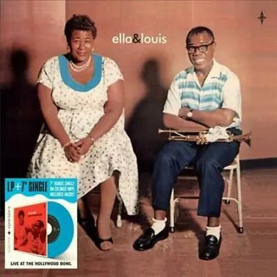 Ella Fitzgerald & Louis Armstrong - Ella & Louis [Import] [Colored Vinyl, 180 Gram Vinyl, With Bonus 7"]