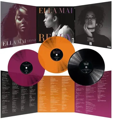 Ella Mai - Time Change Ready - Anniversary Vinyl [Explicit Content, Clear Vinyl, Violet, Black]