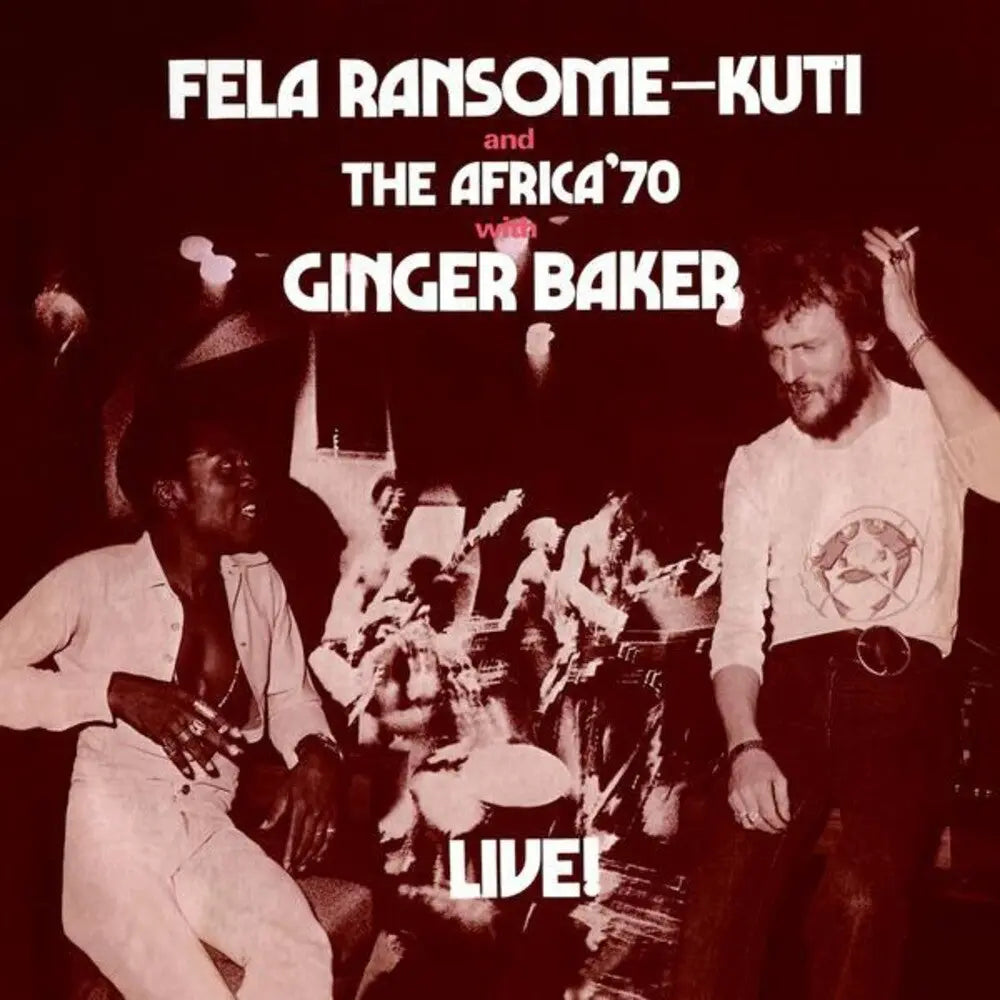 Fela Kuti - Fela Live With Ginger Baker [Colored Vinyl, Red, Gatefold LP Jacket 2LP Vinyl]