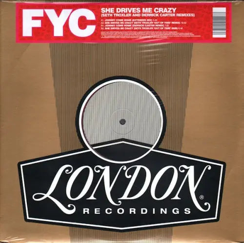 Fine Young Cannibals - She Drives Me Crazy Troxler / Carter Remixes [Indie Exclusive Vinyl Single]