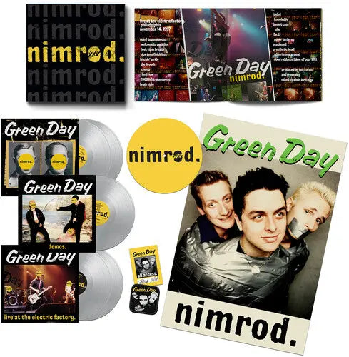 Green Day - Nimrod (25th Anniversary Edition) [Silver Colored Vinyl Indie Exclusive]
