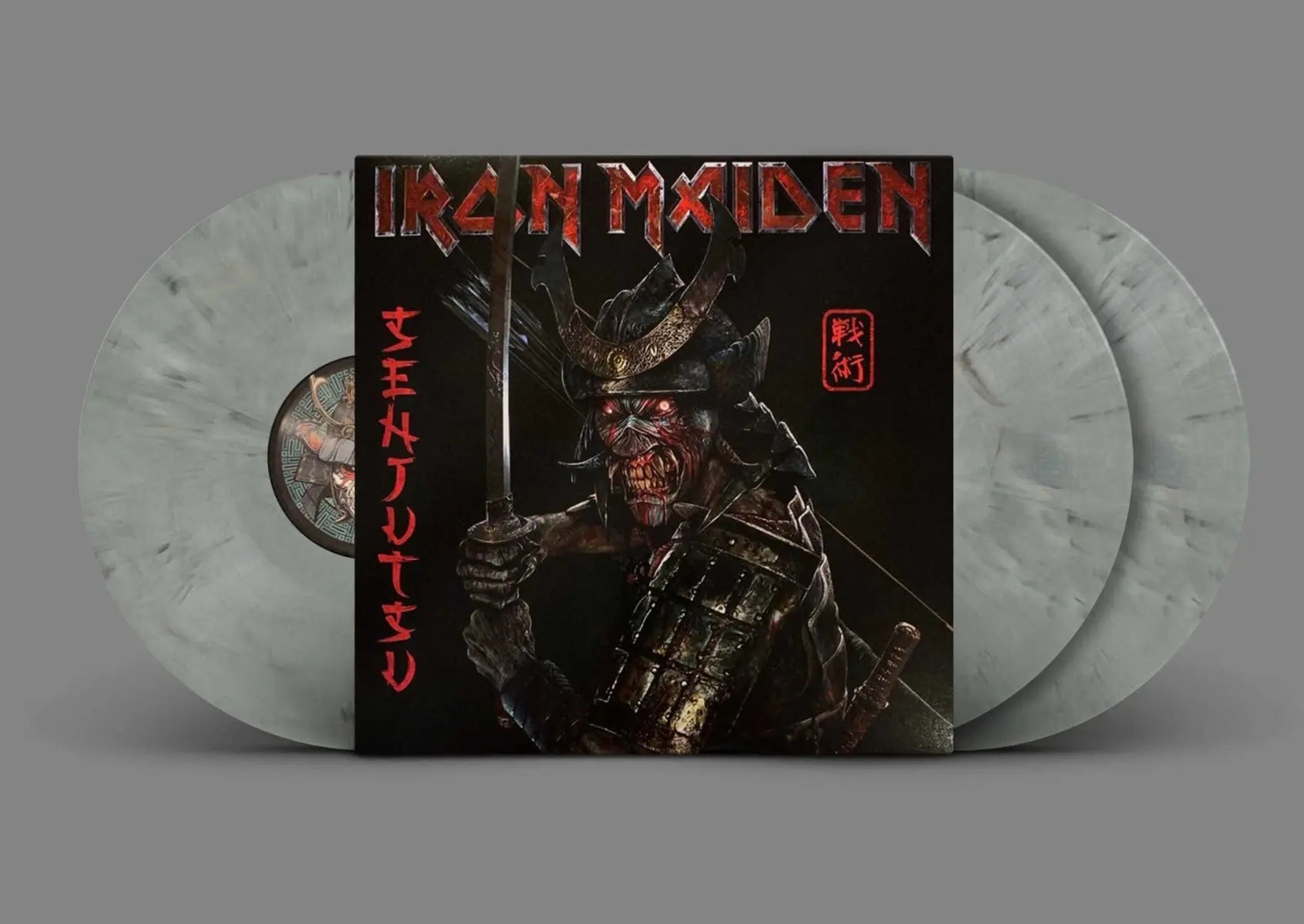 Iron Maiden - Senjutsu [Limited Edition, Silver & Black Marble Colored 3LP Vinyl]
