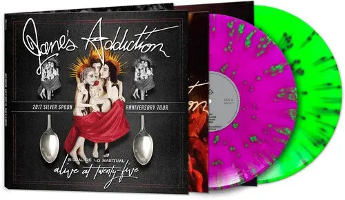 Jane's Addiction - Alive At Twenty-five - Ritual De Lo Habitual Live [Green Purple Colored Vinyl 2LP Limited Edition]