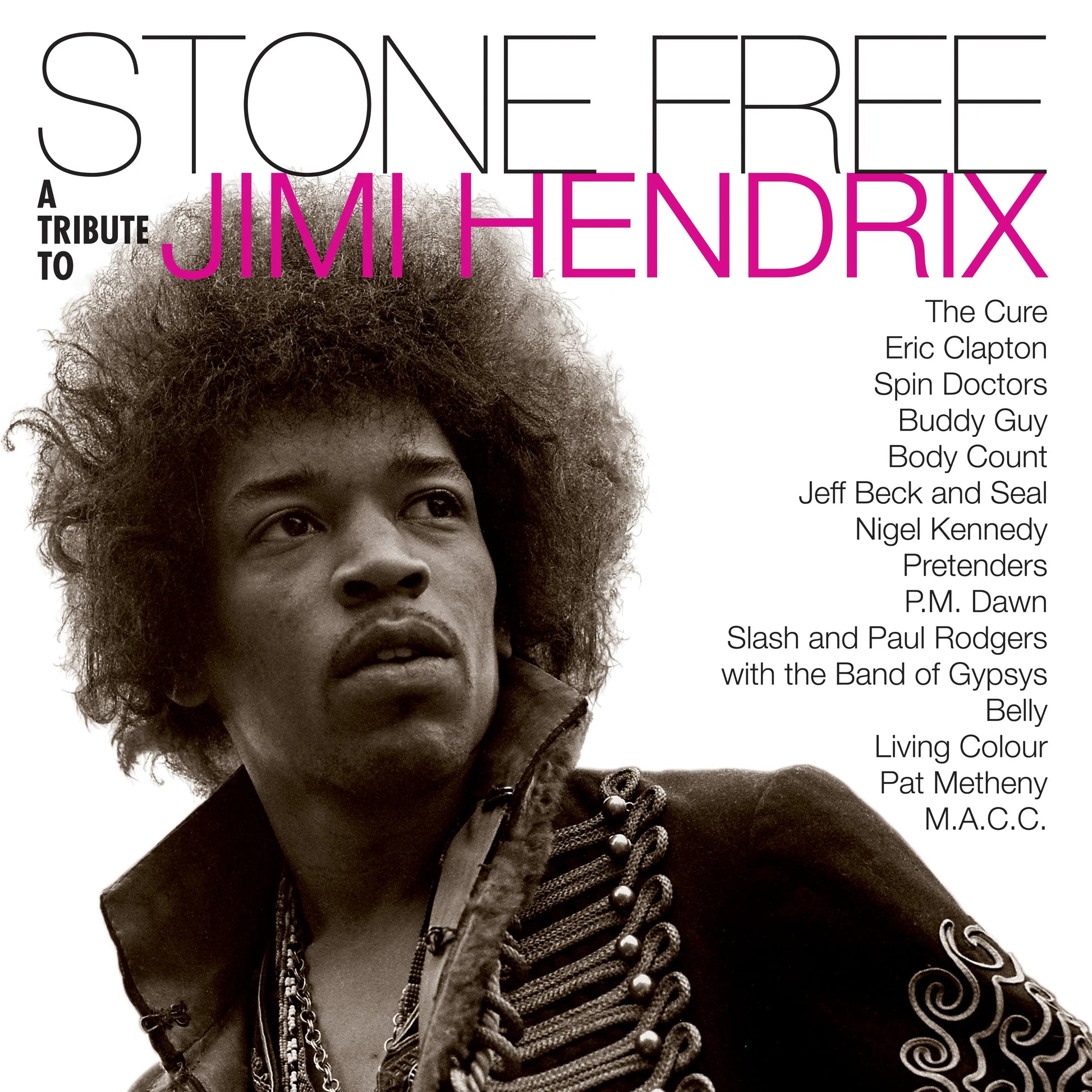 Jimmy Hendrix Tribute - Stone Free: Jimi Hendrix Tribute [Rocktober 2020 Black & Clear Vinyl LP]