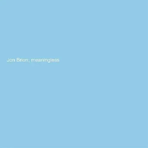 Jon Brion - Meaningless [Blue Colored Vinyl Indie Exclusive Photos / Photo Cards Digital Download Card]