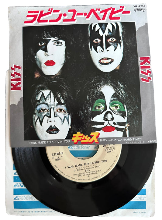 Kiss - I Was Made For Lovin' You / Hard Times [Japanese 45 7" Vinyl Single]