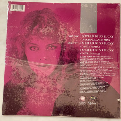 Kylie Minogue - I Should Be So Lucky [Sealed US Maxi-Single 12" Vinyl]