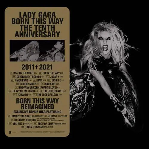 Lady Gaga - Born This Way (10th Anniversary) [3LP Vinyl]