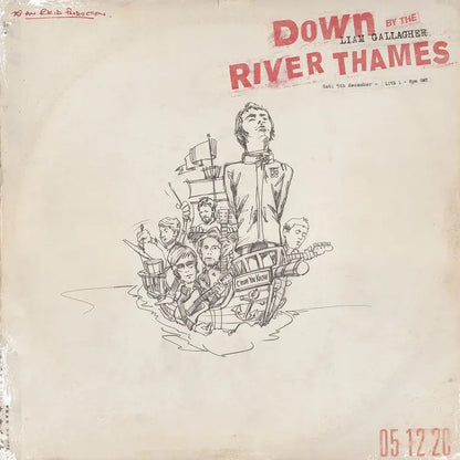 Liam Gallagher - Down By The River Thames [Orange Vinyl 2LP]
