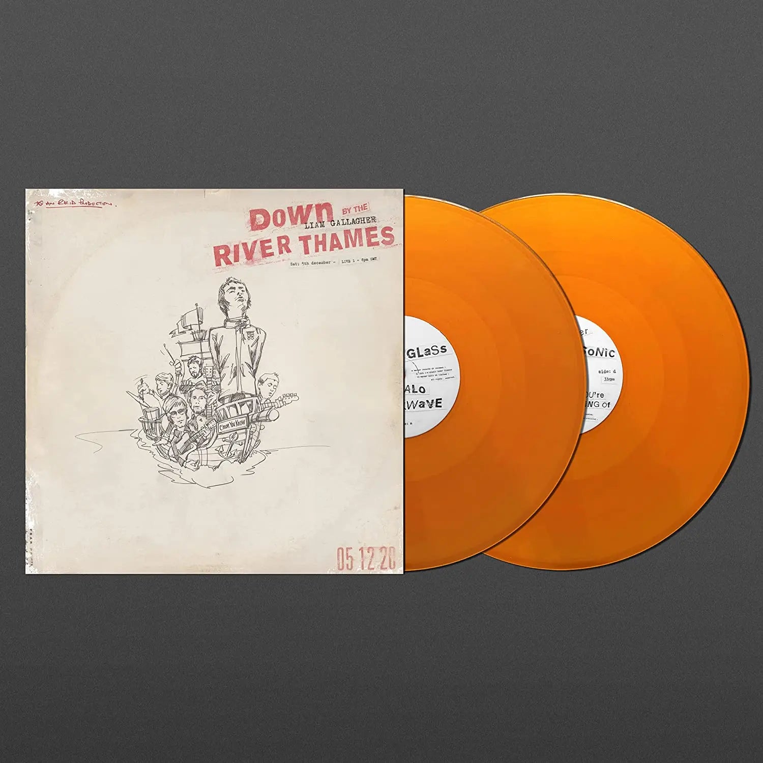 Liam Gallagher - Down By The River Thames [Orange Vinyl 2LP]