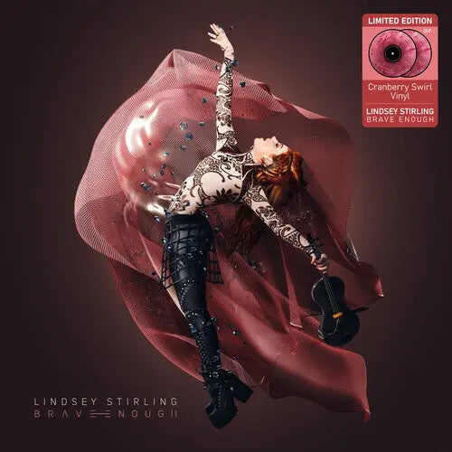 Lindsey Stirling - Brave Enough [Cranberry Swirl Colored Vinyl LP]