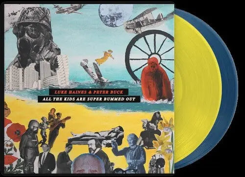 Luke Haines - All The Kids Are Super Bummed Out [Yellow & Blue Colored Vinyl]