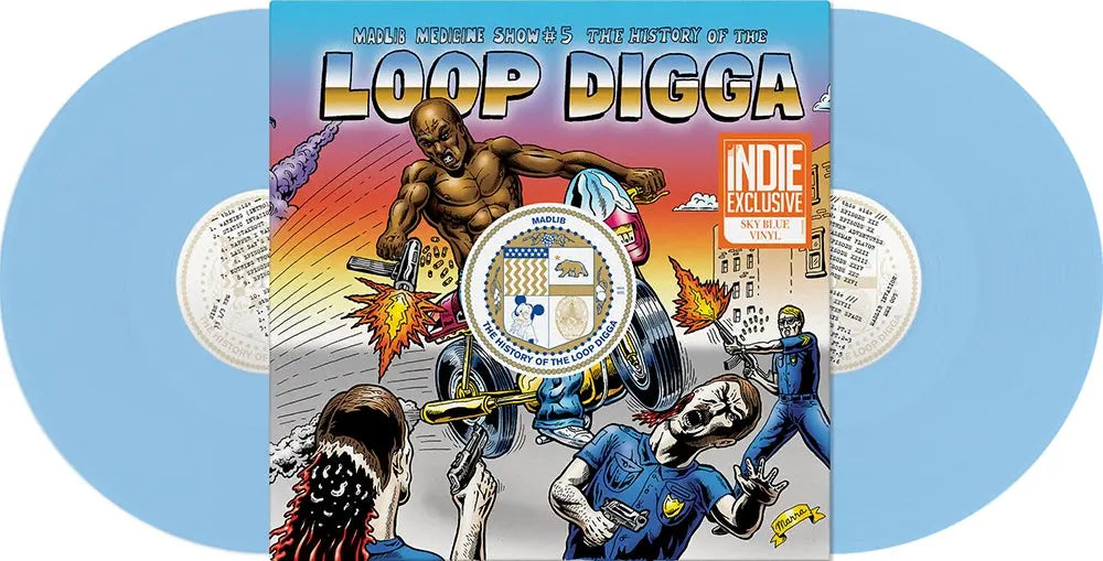 Madlib - Medicine Show No. 5 - History Of The Loop Digga: 1990-2000 [Colored Vinyl, Blue, Indie Exclusive]