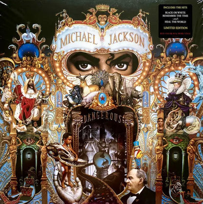 Michael Jackson - Dangerous [Limited Edition Red Colored Vinyl]