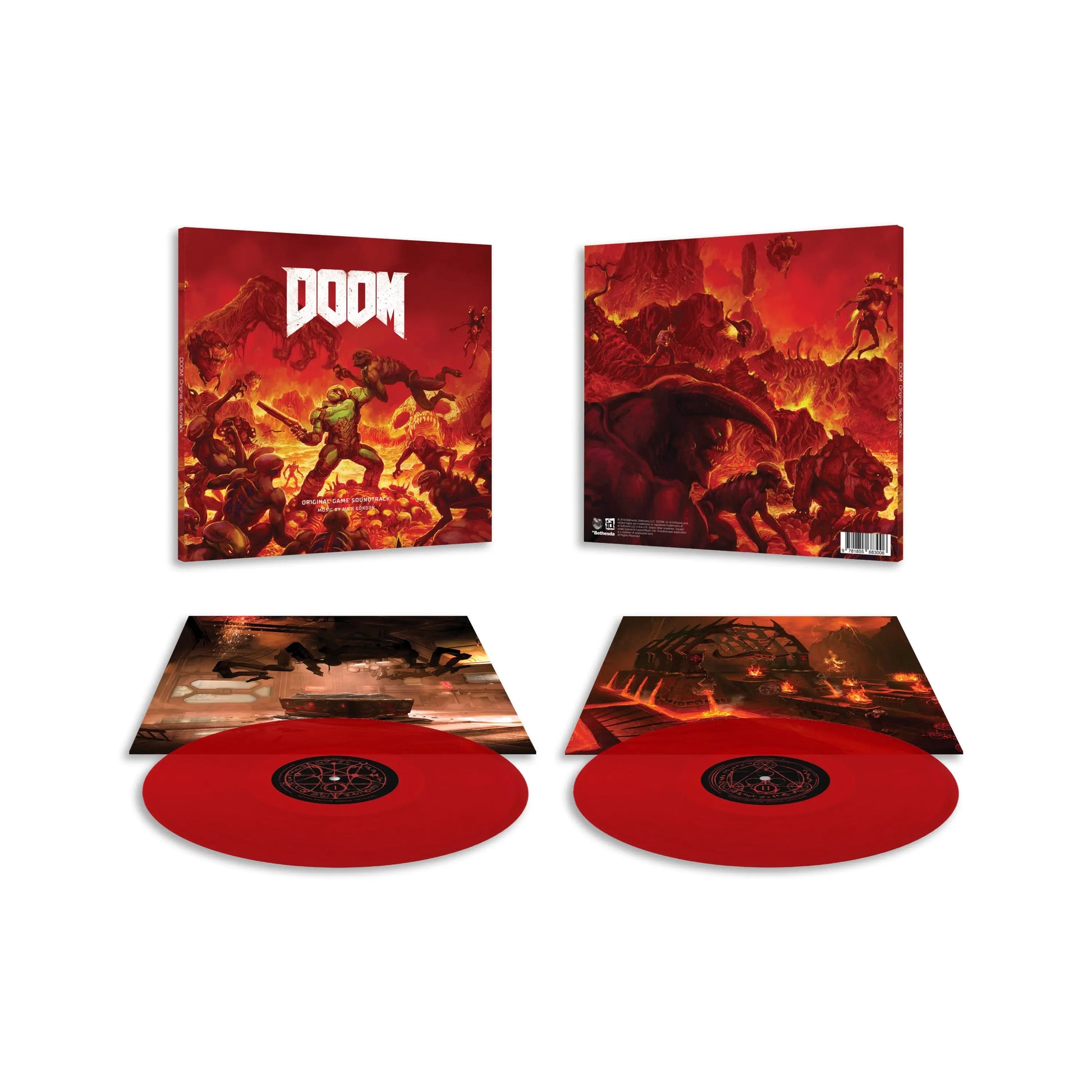 Mick Gordon - Doom (Original Game Soundtrack) [Red Vinyl 2LP]