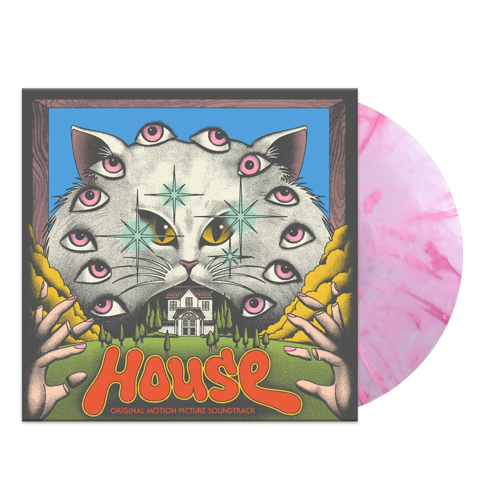 Mickie Yoshino & Godeigo - House (Hausu) Original Motion Picture Soundtrack [180 Gram Pink Swirl Colored Vinyl]