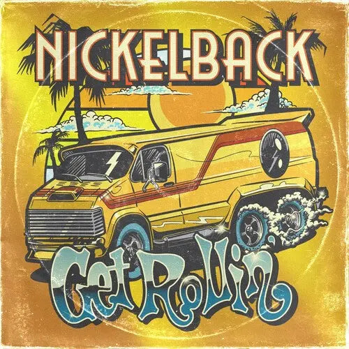 Nickelback - Get Rollin' [Clear & Orange Vinyl LP]