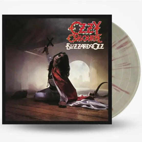 Ozzy Osbourne - Blizzard Of Oz [Limited Edition Silver w/ Red Swirl Colored Vinyl] [Import Vinyl LP]
