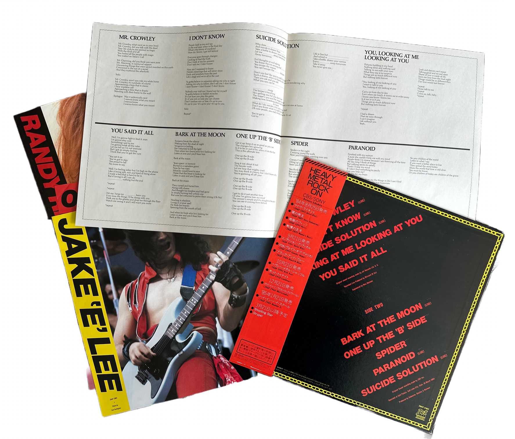 The Other Side of Ozzy Osbourne [Original Japanese Vinyl LP w Pinups]
