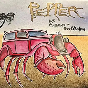 Pepper - Pink Crustaceans And Good Vibrations [Colored, Clear Vinyl, Blue]