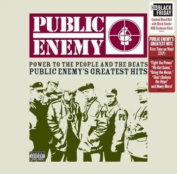 Public Enemy - Power To The People And The Beats [Blood Red w/ Black Smoke Vinyl LP]