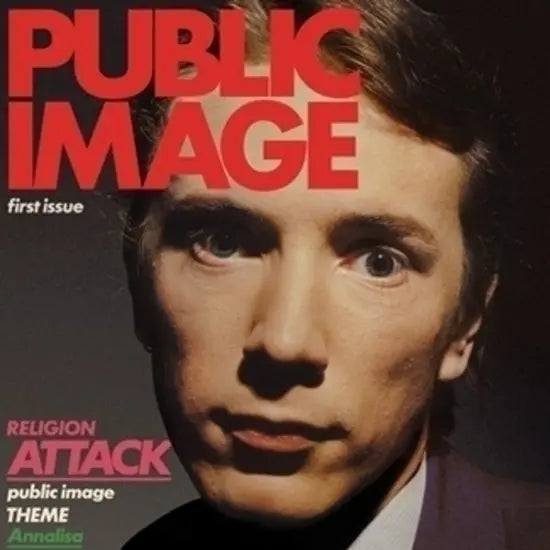 Public Image Ltd. - First Issue [Red Clear Vinyl LP Poster]