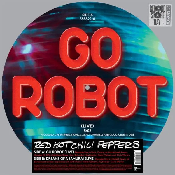 Red Hot Chili Pepper - Go Robot/Dreams of a Samurai (Live)(Vinyl Single Picture Disc) [Vinyl]