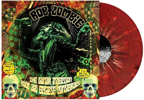 Rob Zombie - The Lunar Injection Kool Aid Eclipse Conspiracy (Red w/ Black & White Splatter) [Vinyl LP]