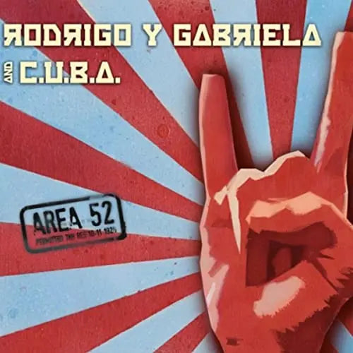 Rodrigo Y Gabriela - Area 52 [Red/Blue Splatter 2 LP] [Vinyl]
