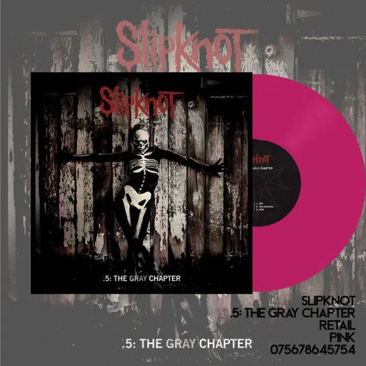 Slipknot - 5: The Gray Chapter [Colored Pink Vinyl 2LP]
