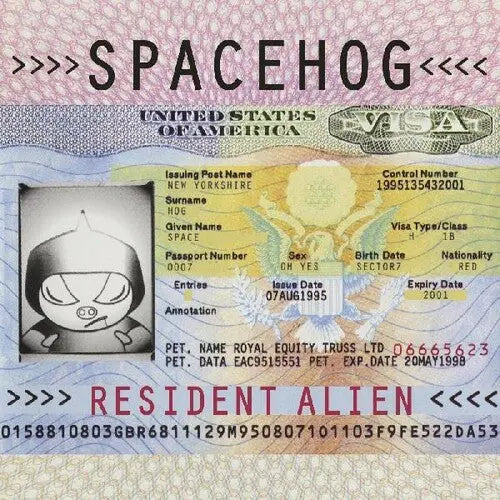 Spacehog - Resident Alien [Pink Colored Vinyl LP]