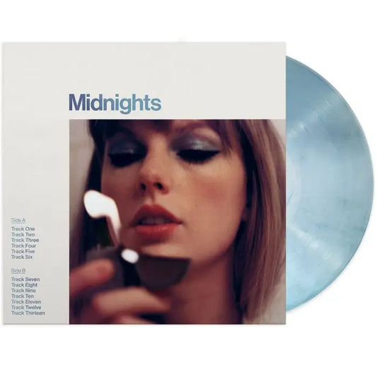 Taylor Swift - Midnights: Moonstone Blue Edition [Colored Vinyl LP]