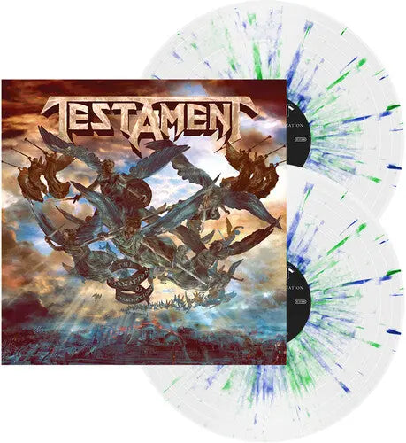 Testament - The Formation of Damnation [Limited Edition, White w/ Blue & Green Splatter Vinyl 2LP]