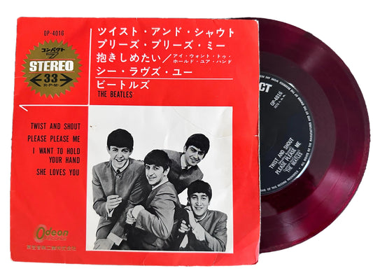 The Beatles - Twist And Shout [Japanese 45 7" Vinyl Single]